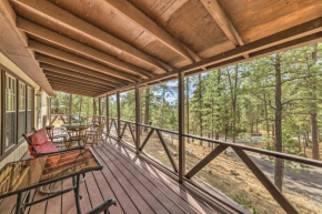 Ruidoso Escape with Porch, Grill about 1 Mi to Golf